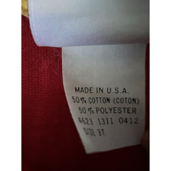 Vintage 1990 Alvin & The Chipmunks Toddler Polo Shirt (3T) – Made in USA - Picture 6 of 6